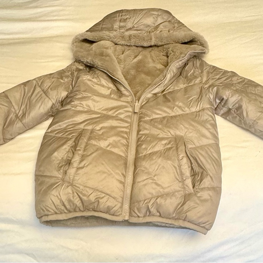 Abercrombie girl’s reversible jacket.